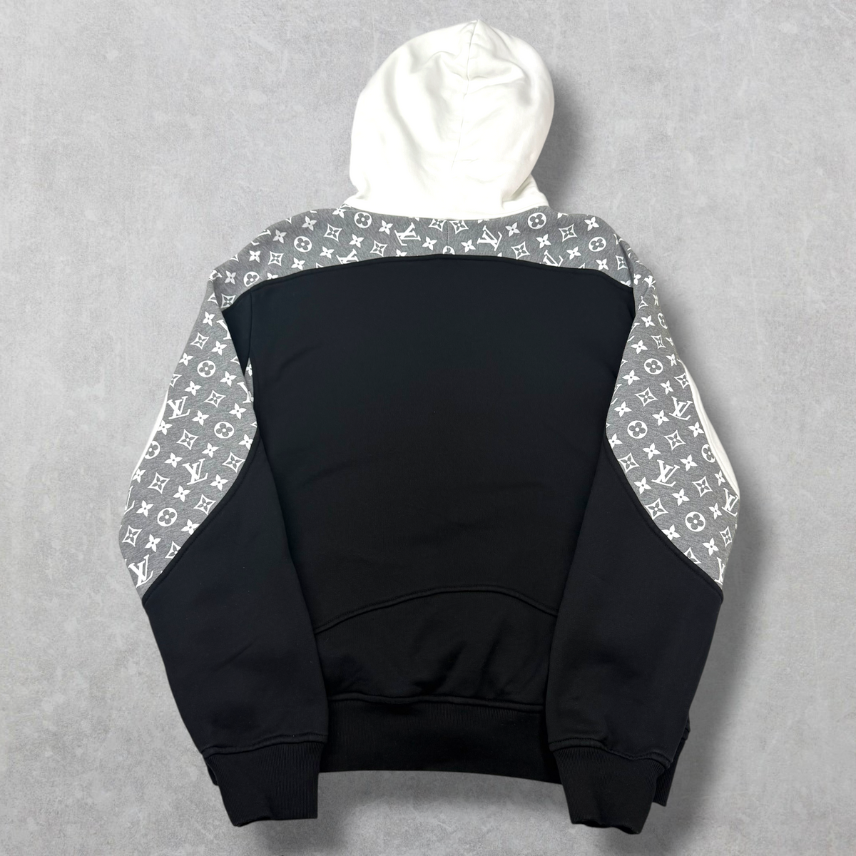 Louis Vuitton Monogram Circle Cut Hoodie S