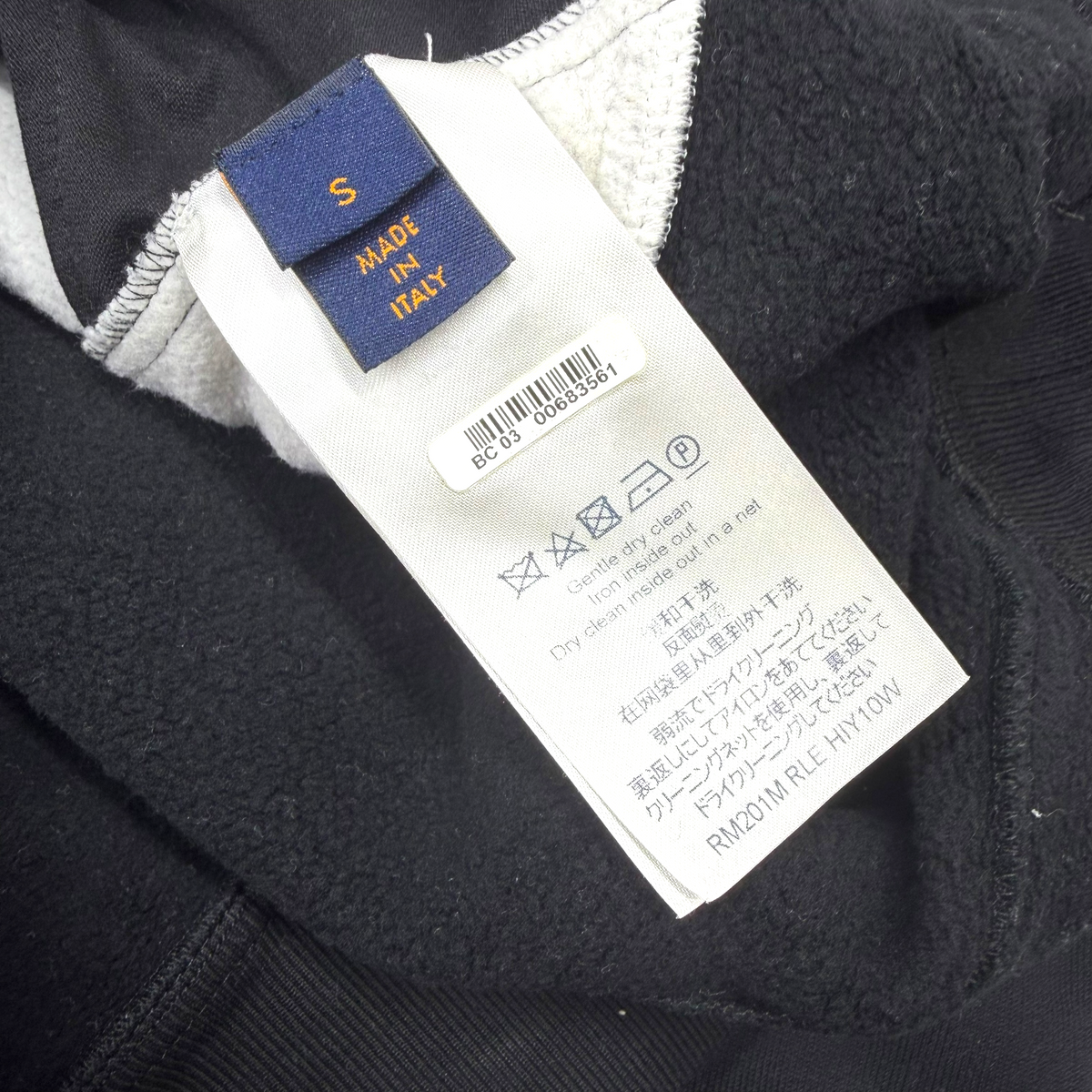 Louis Vuitton Monogram Circle Cut Hoodie S