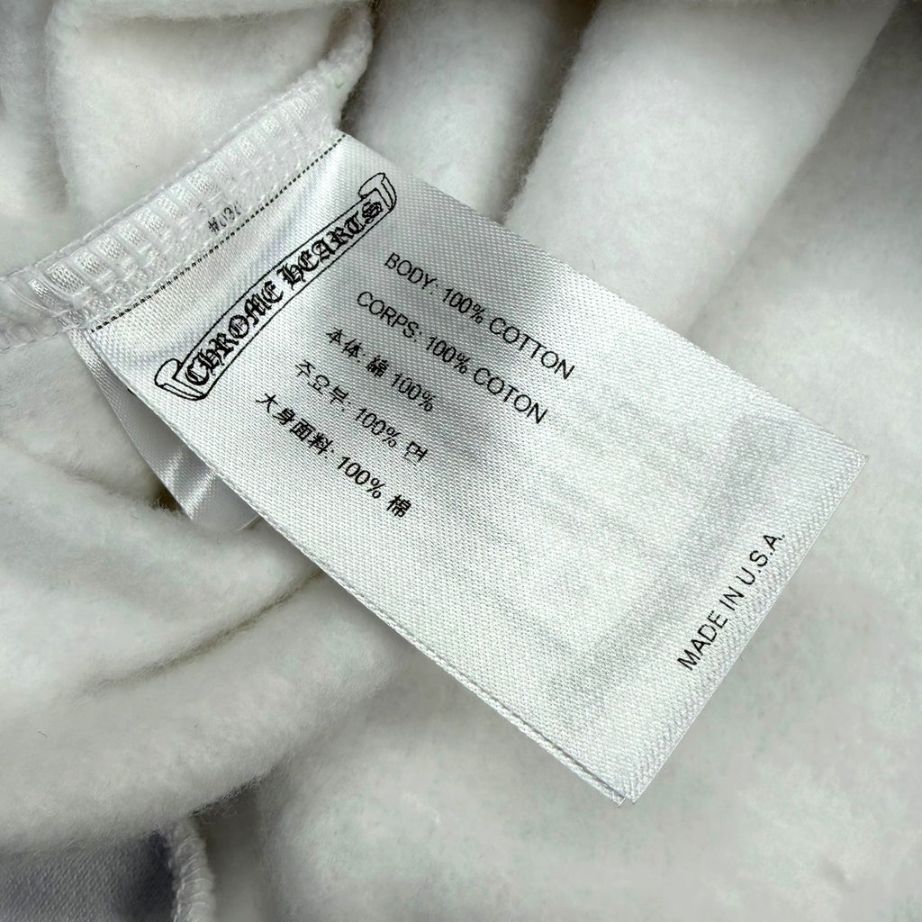 Chrome Hearts Silver Foil Hoodie White XS