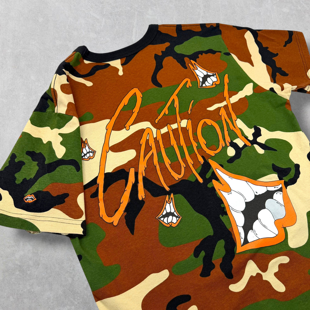 Chrome Hearts Matty Boy Caution Camo Tee XL (L)
