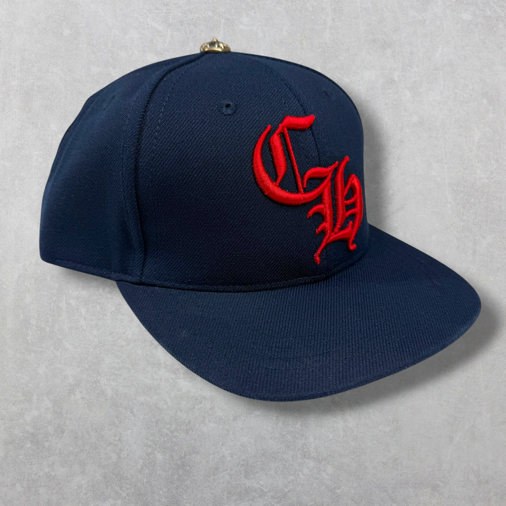 Chrome Hearts Navy/Red CH Baseball Hat