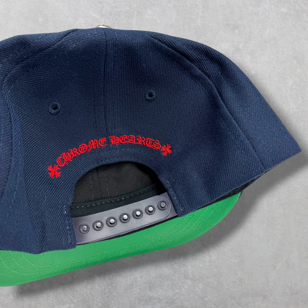 Chrome Hearts Navy/Red CH Baseball Hat
