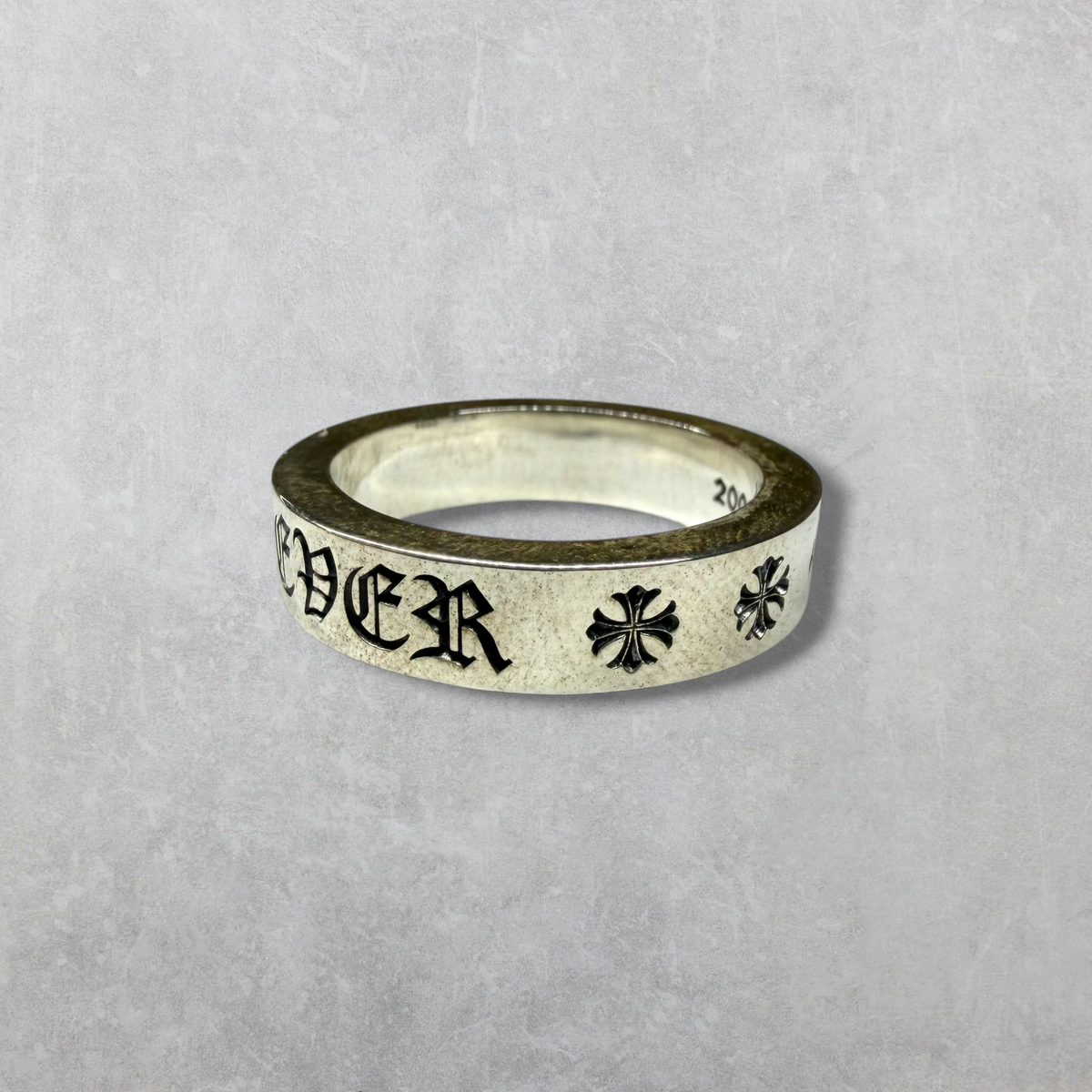 Chrome Hearts Forever 6MM Spacer Ring 11.5