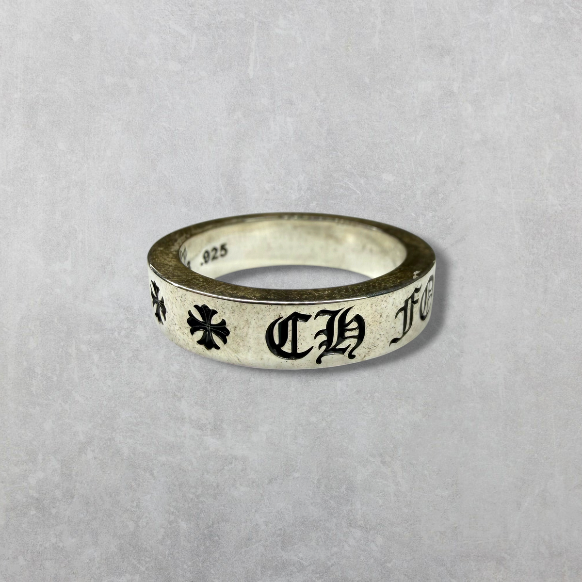 Chrome Hearts Forever 6MM Spacer Ring 11.5