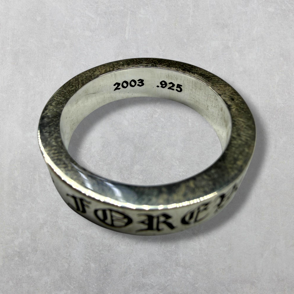 Chrome Hearts Forever 6MM Spacer Ring 11.5