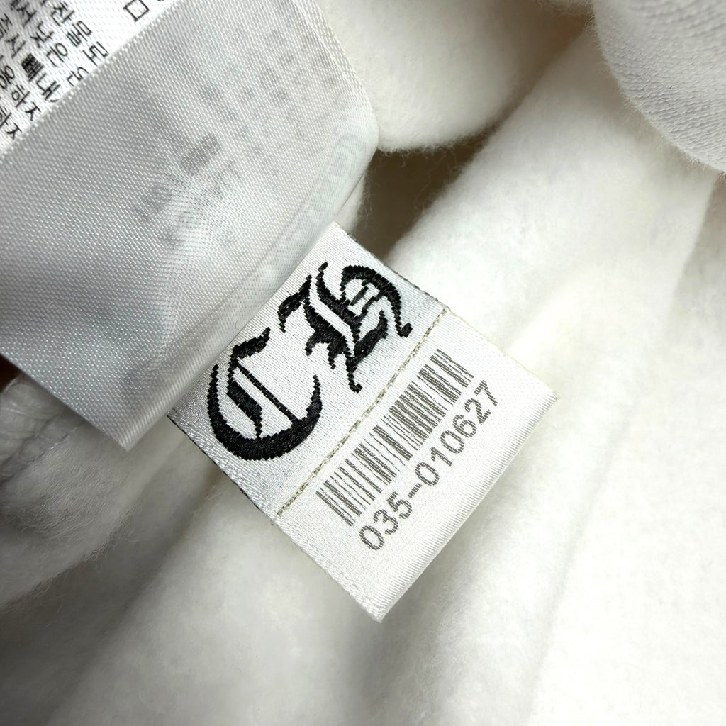 Chrome Hearts Silver Foil Hoodie White XS