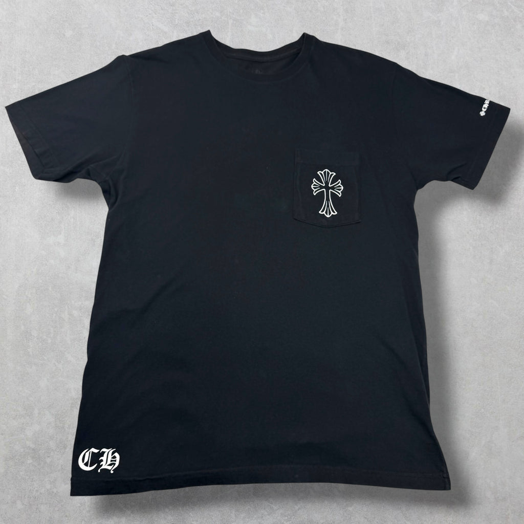 Chrome Hearts Black/White Cross Tee L