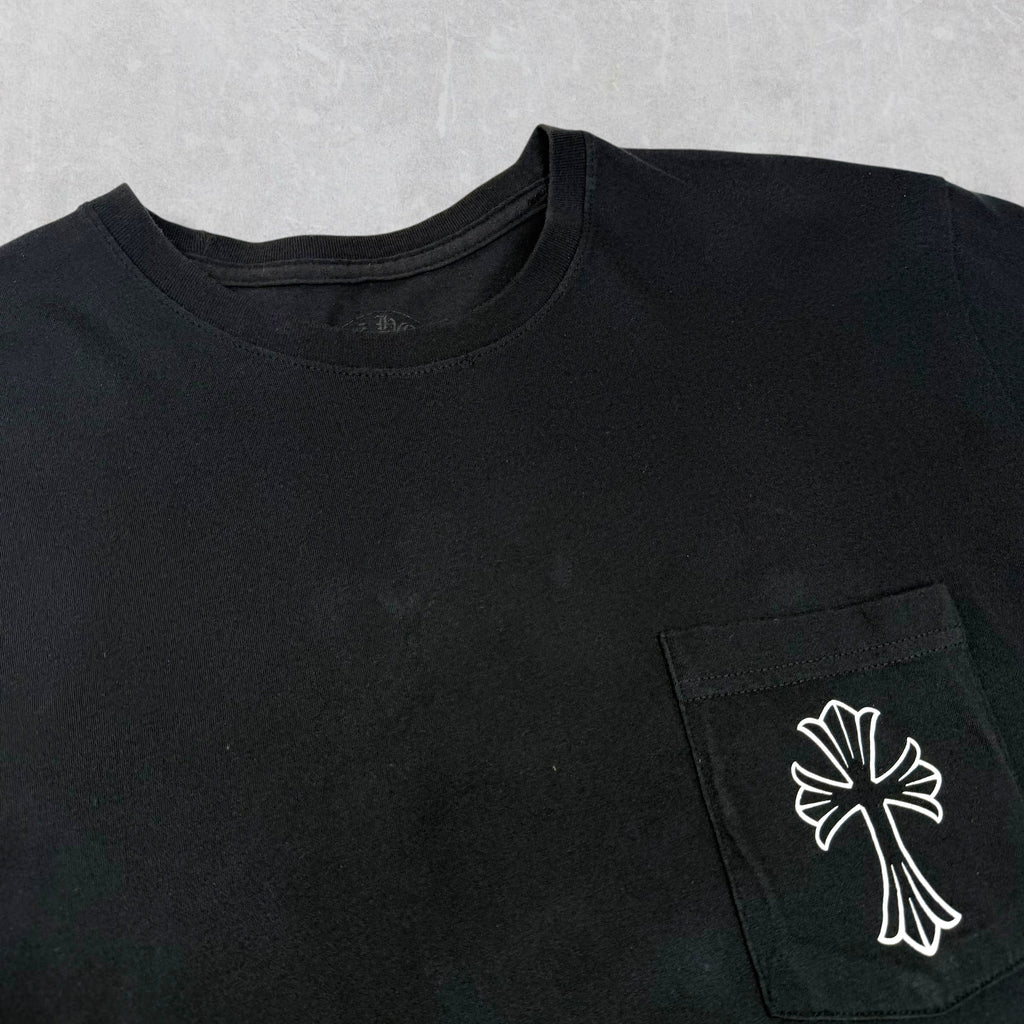 Chrome Hearts Black/White Cross Tee L
