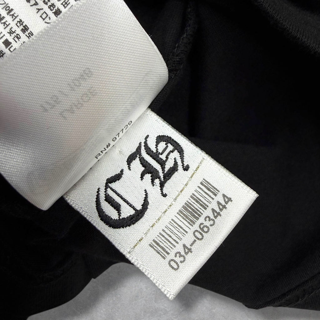 Chrome Hearts Blue Neck Logo Tee L