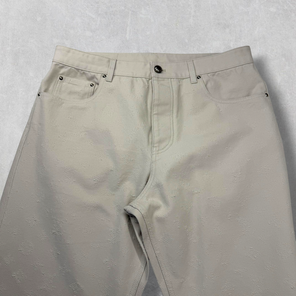 Louis Vuitton Needle-Punched Skate Denim Pants 34