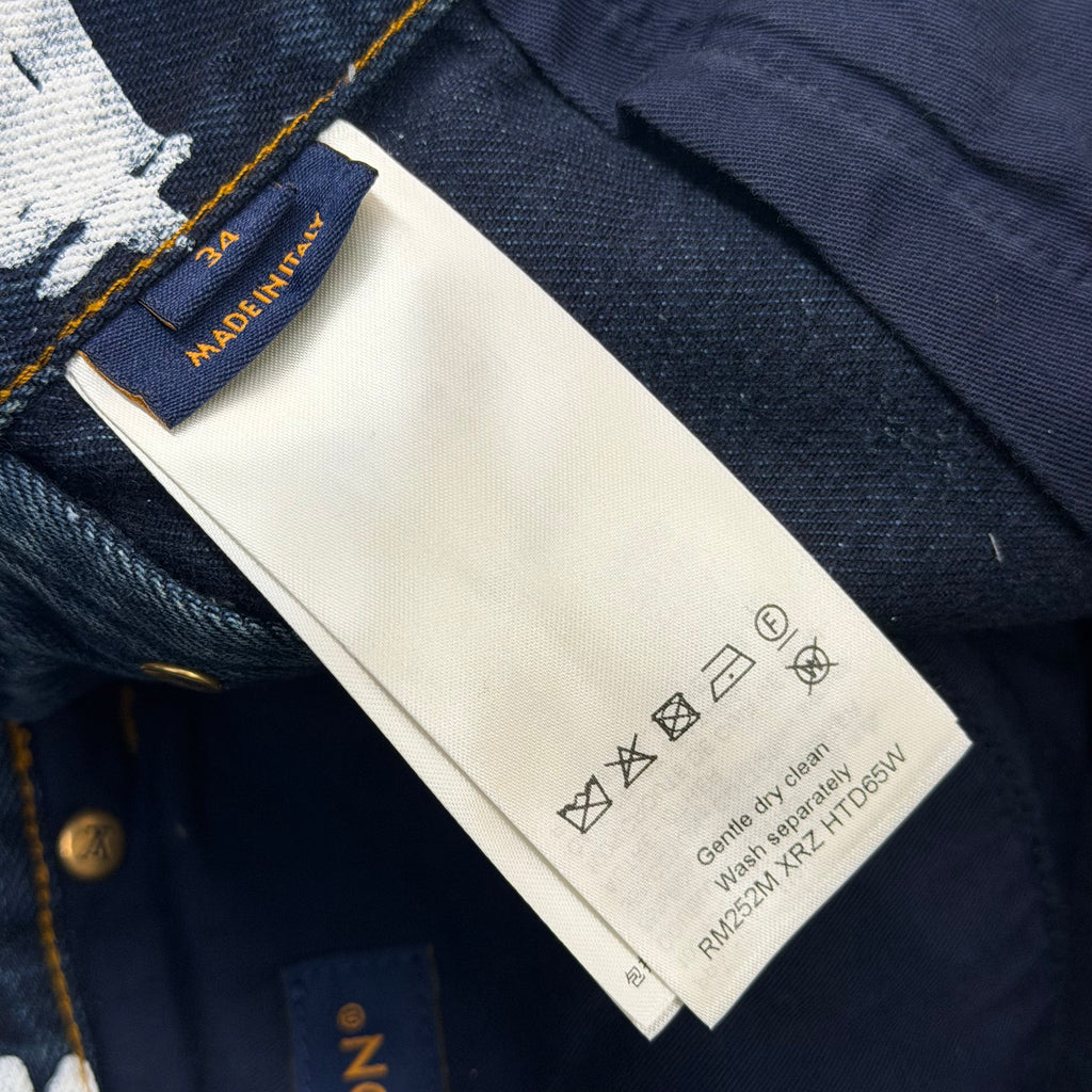 Louis Vuitton Denim Skate Pants 34