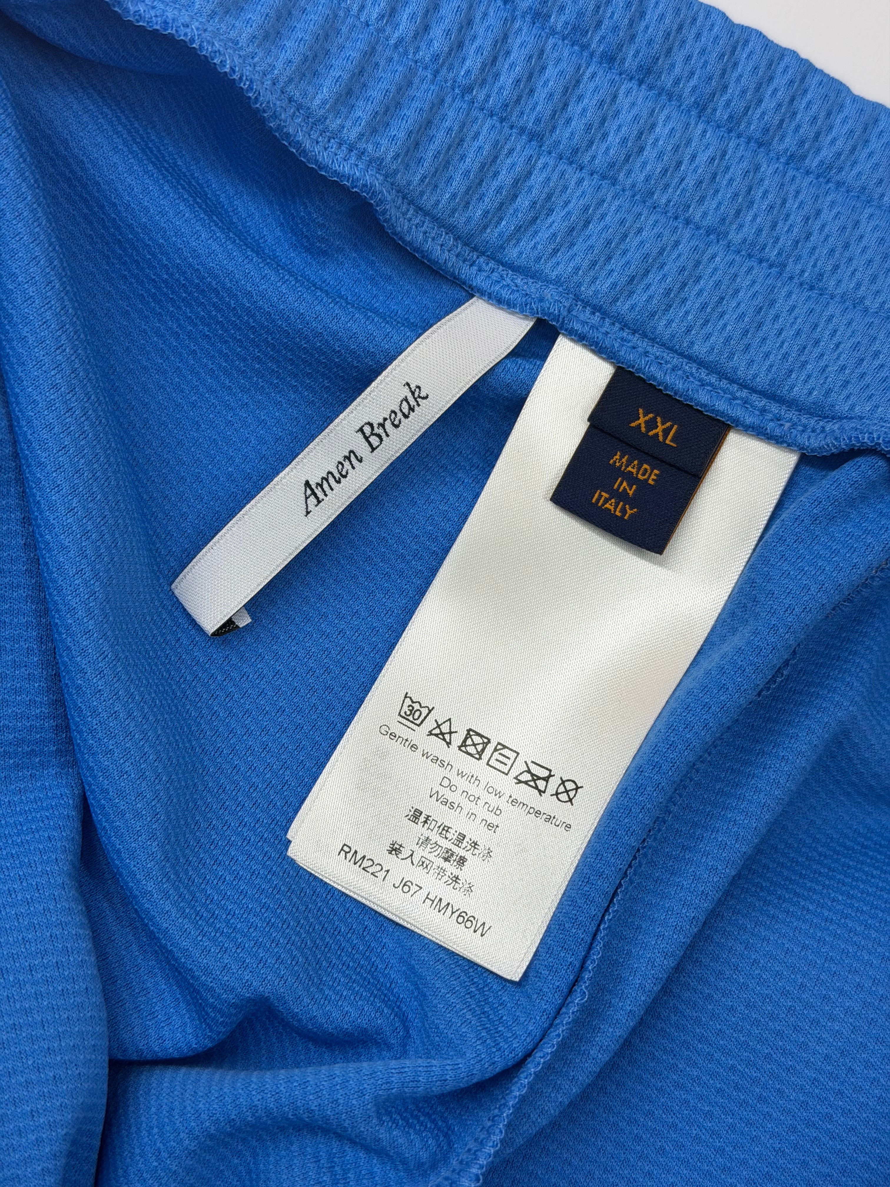 Louis Vuitton Sporty Jersey Shorts with Patch XXL
