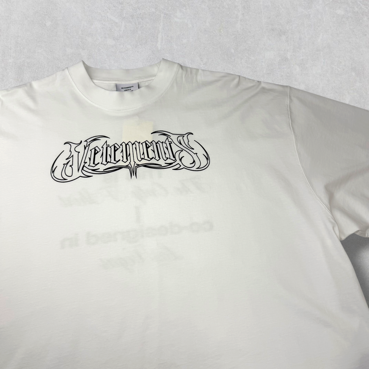 Vetements Complexcon Custom Tee 0 (L)