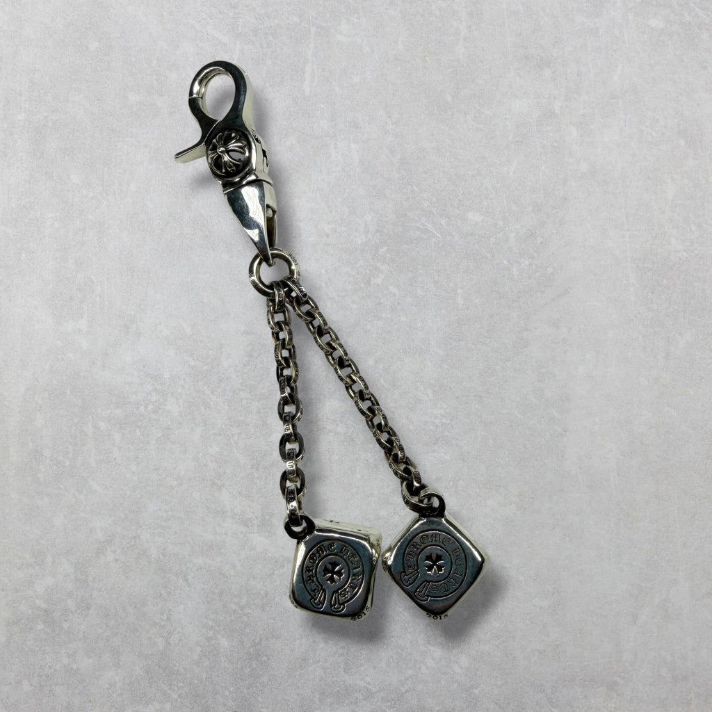 Chrome Hearts Dice Keychain