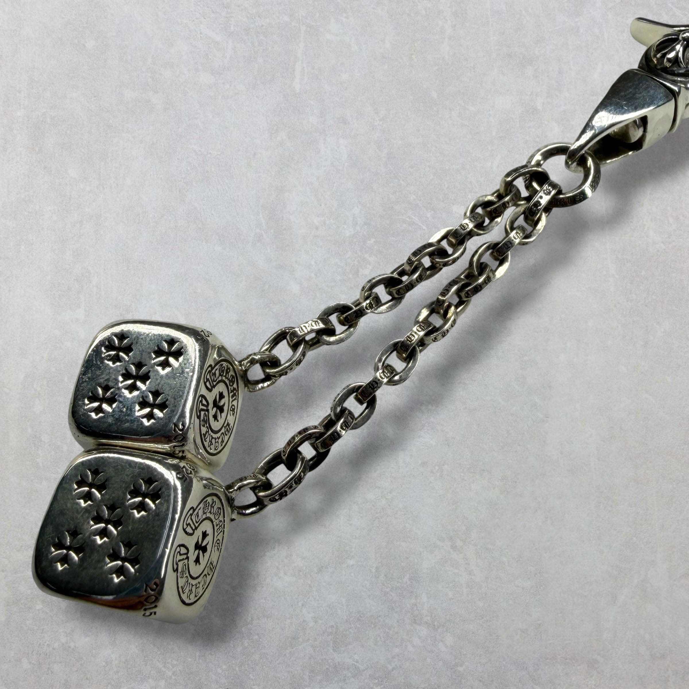 Chrome Hearts Dice Keychain
