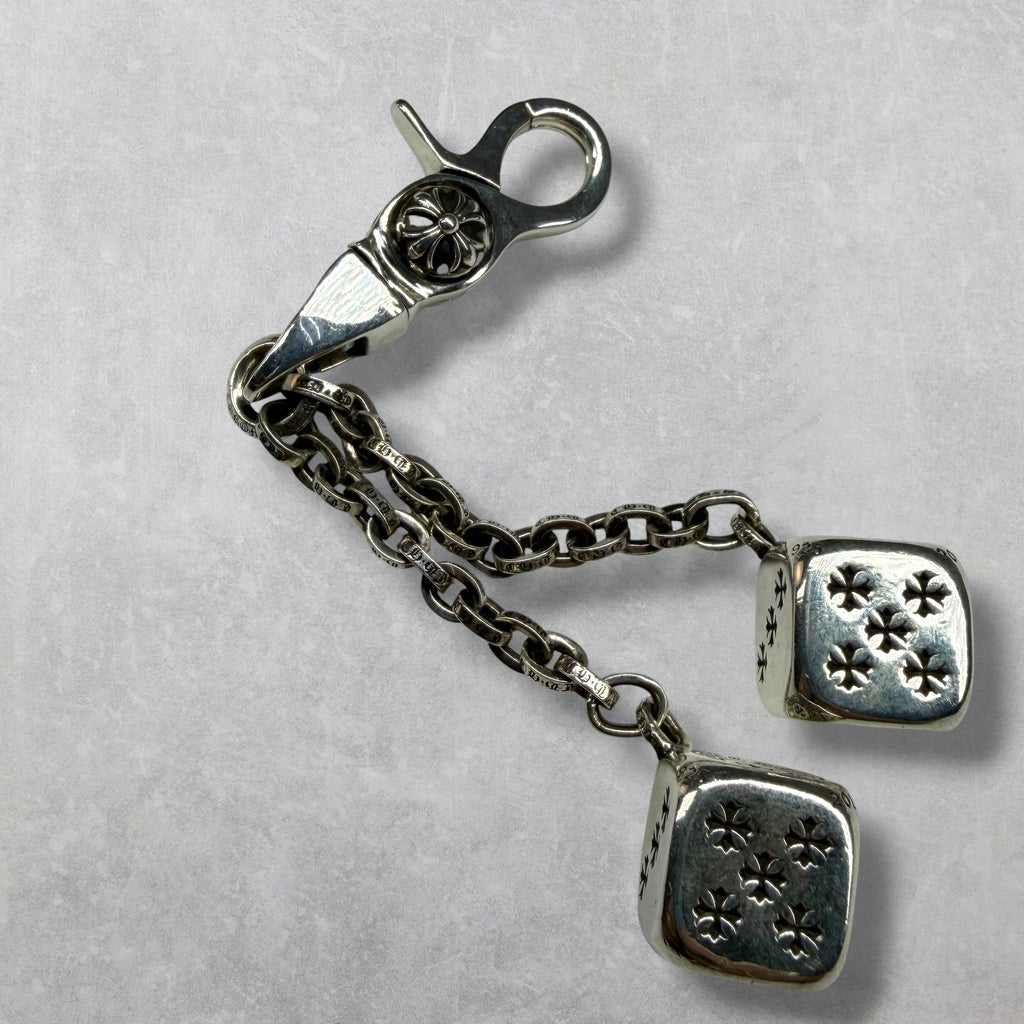 Chrome Hearts Dice Keychain