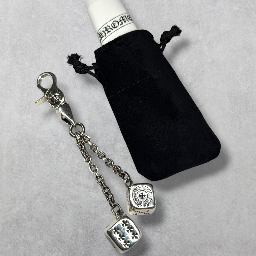 Chrome Hearts Dice Keychain
