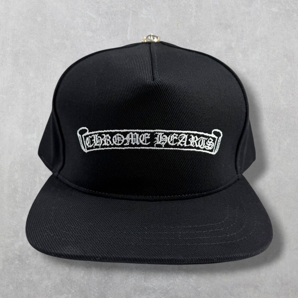 Chrome Hearts Denim Embroidered Scroll Hat