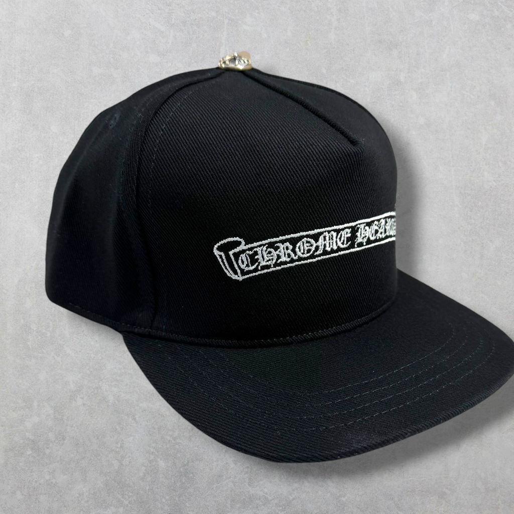 Chrome Hearts Denim Embroidered Scroll Hat