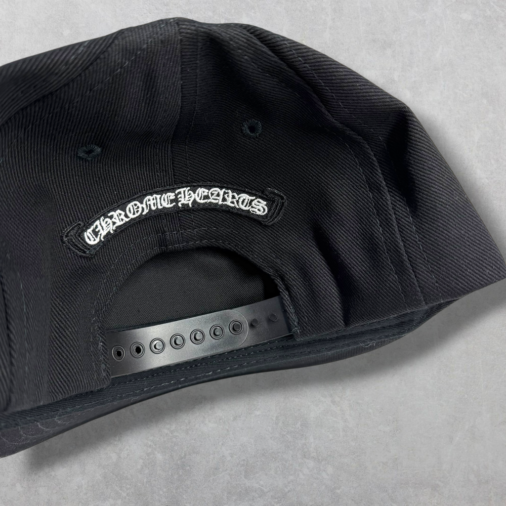 Chrome Hearts Denim Embroidered Scroll Hat