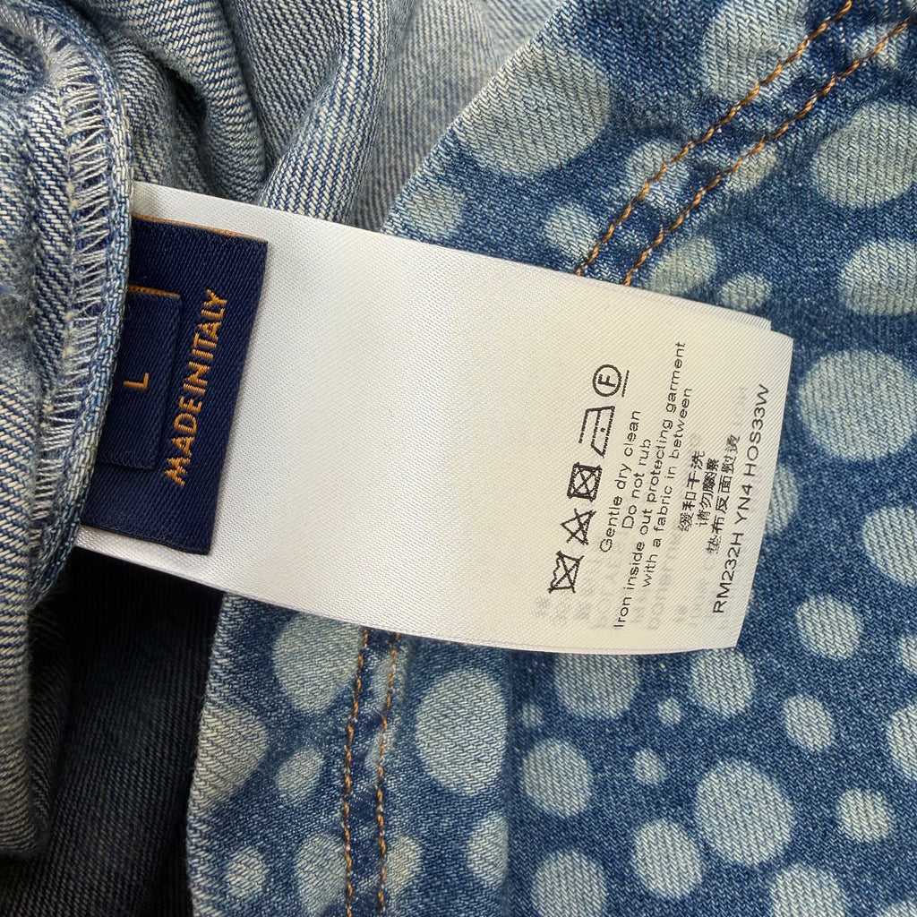 LV x Yayoi Kasuma "Infinity Dots" Tee L