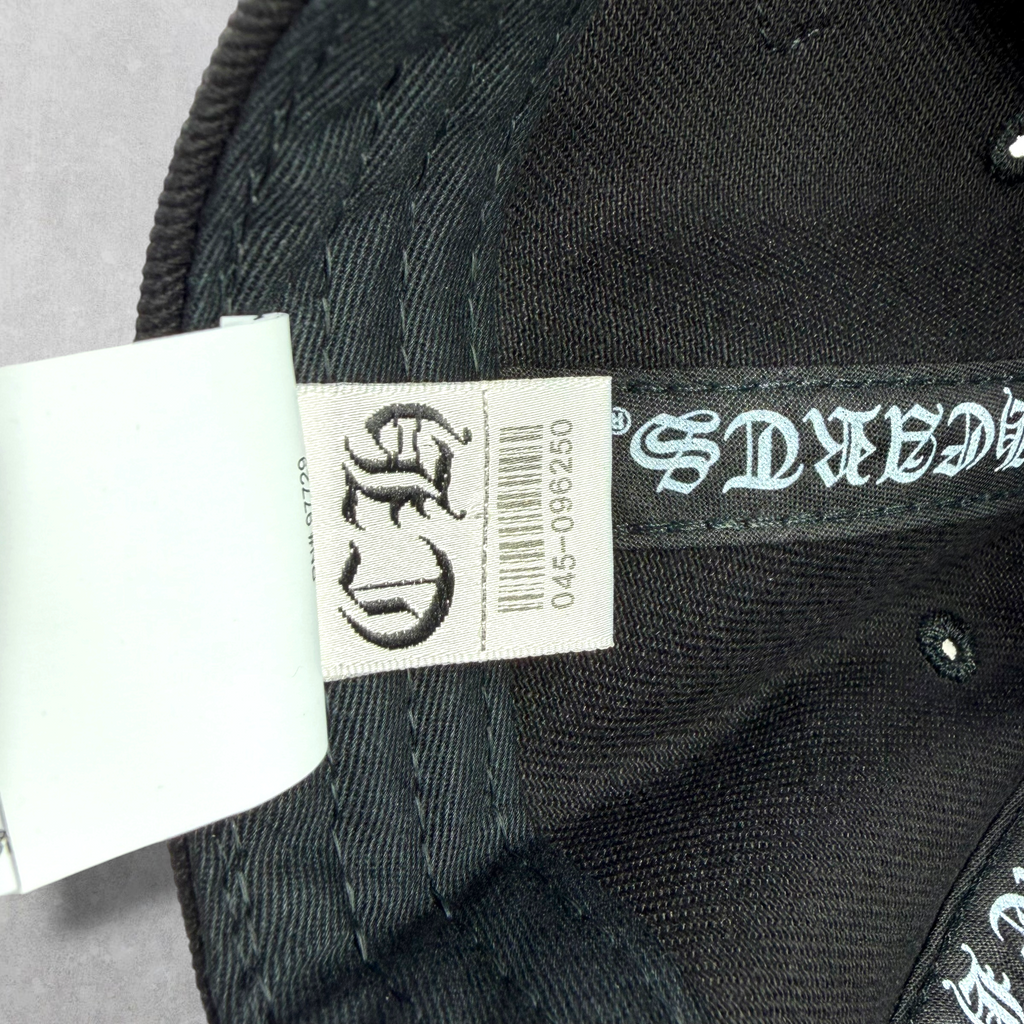 Chrome Hearts Denim Embroidered Scroll Hat