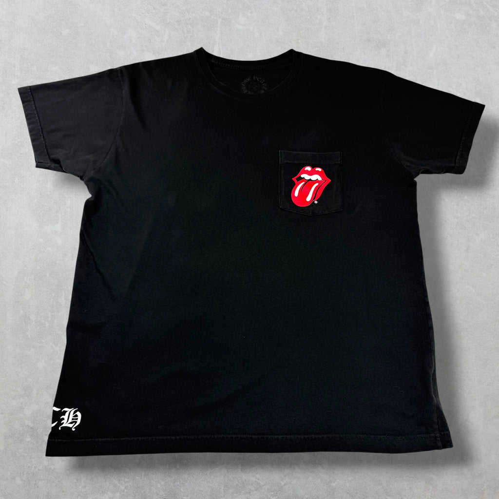 Chrome Hearts Rolling Stones Lips Tee XL
