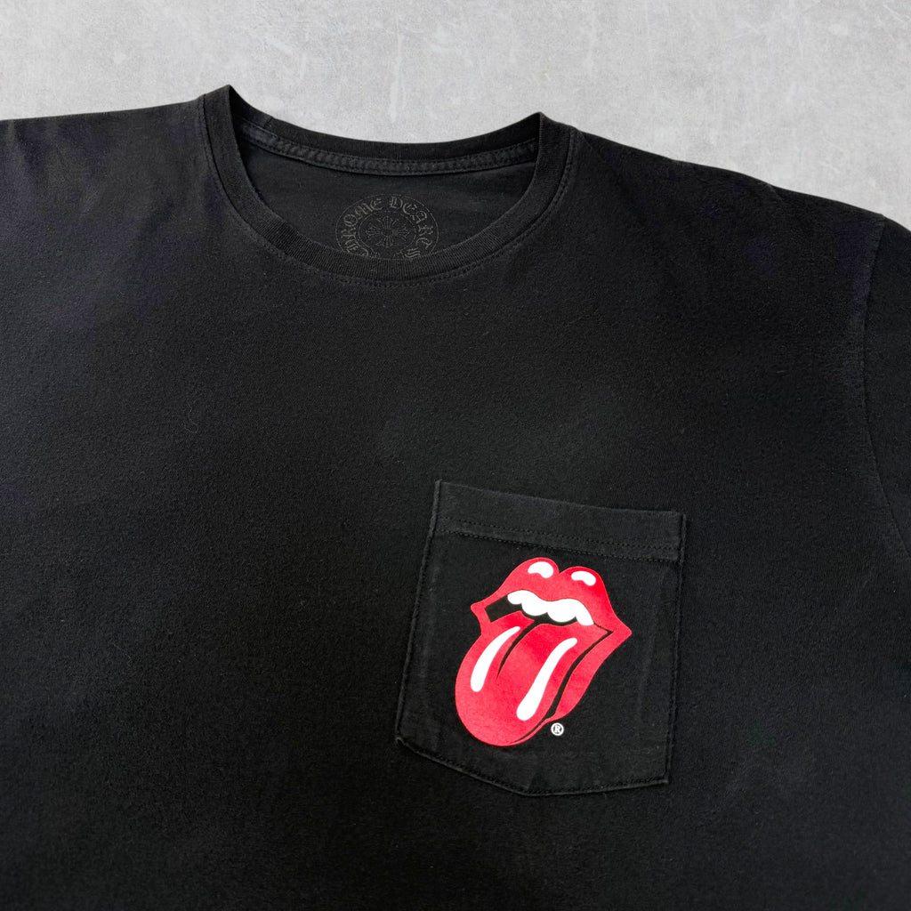 Chrome Hearts Rolling Stones Lips Tee XL