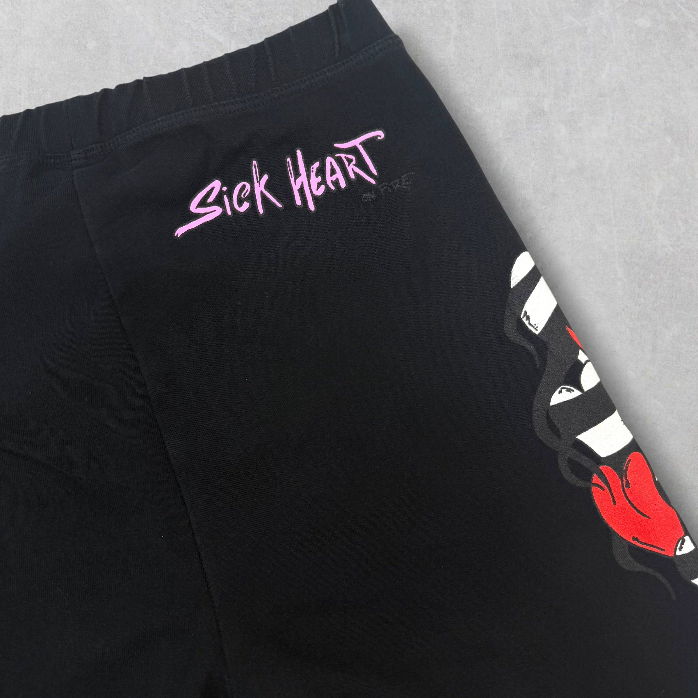 Chrome Hearts Matty Boy Sick Hearts Biker Shorts M