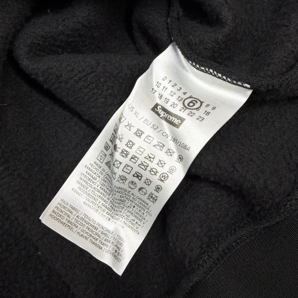 Supreme MM6 Maison Margiela Box Logo Zip-Up XL