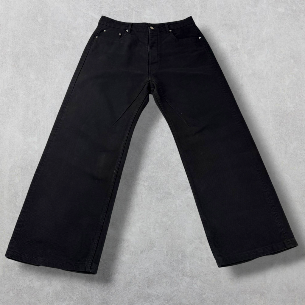 Rick Owens Geth Black Jeans 32