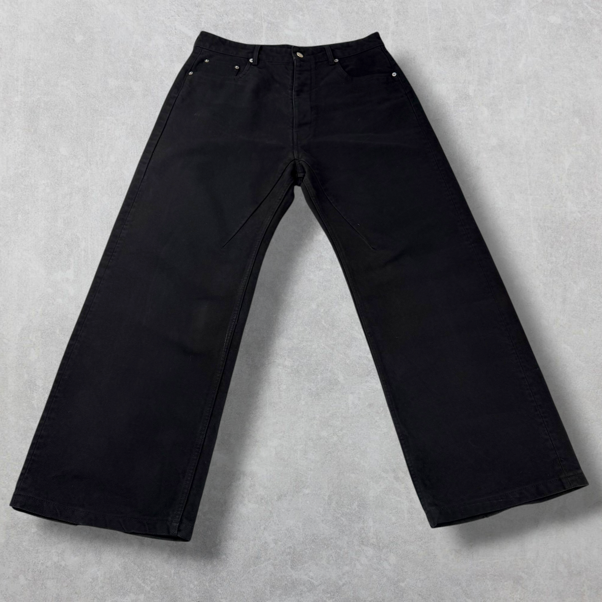 Rick Owens Geth Black Jeans 32