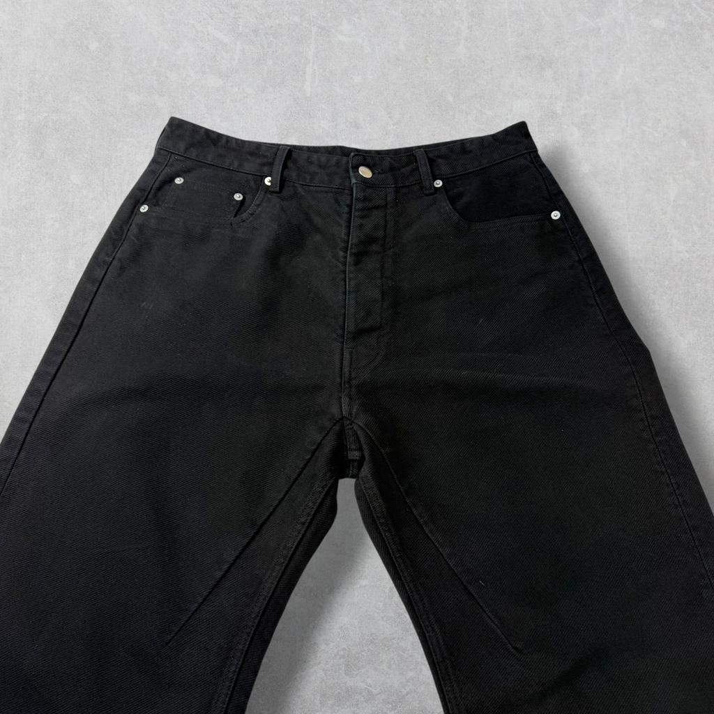 Rick Owens Geth Black Jeans 32