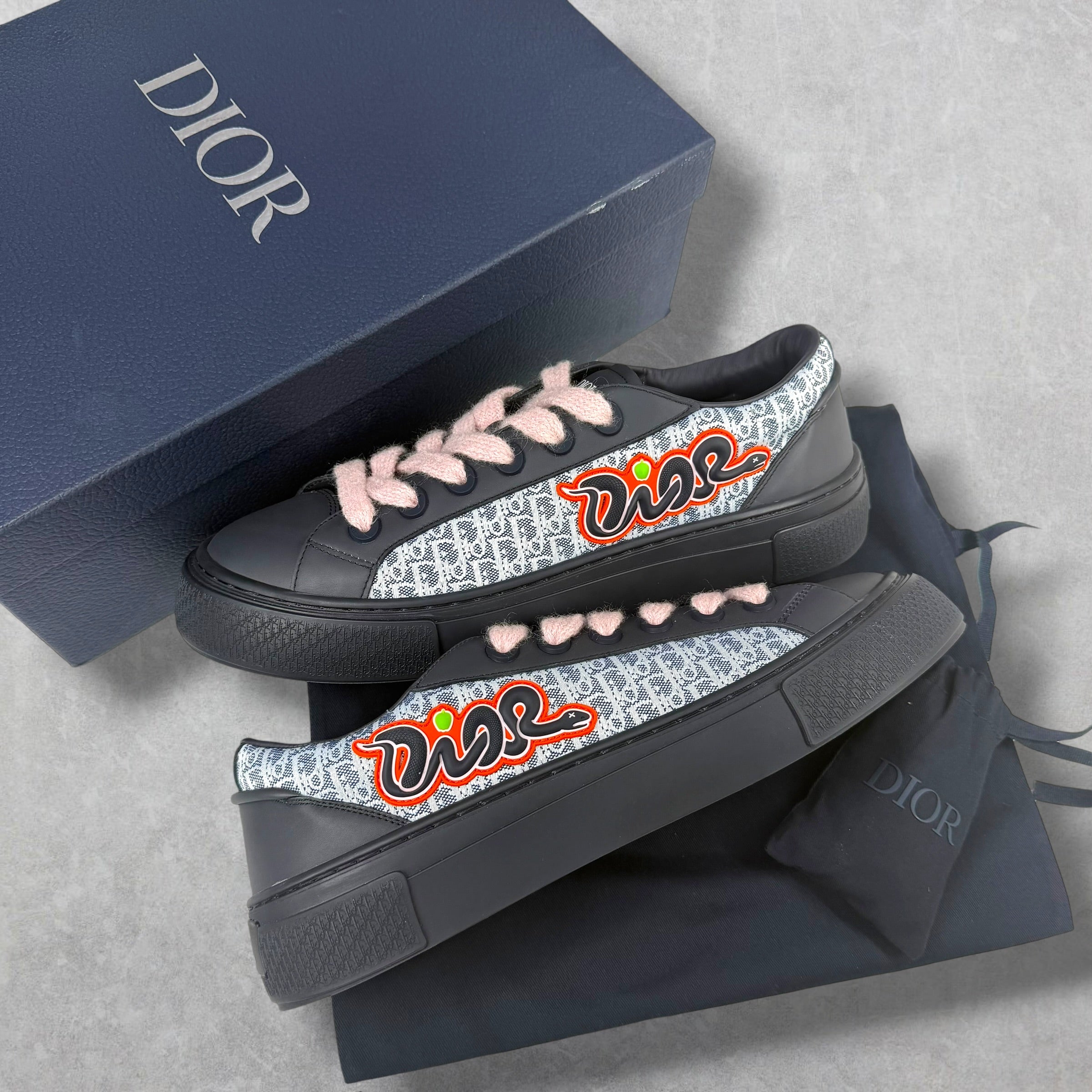 Dior x Kaws B33 Navy Blue Sneaker 45 (12US)