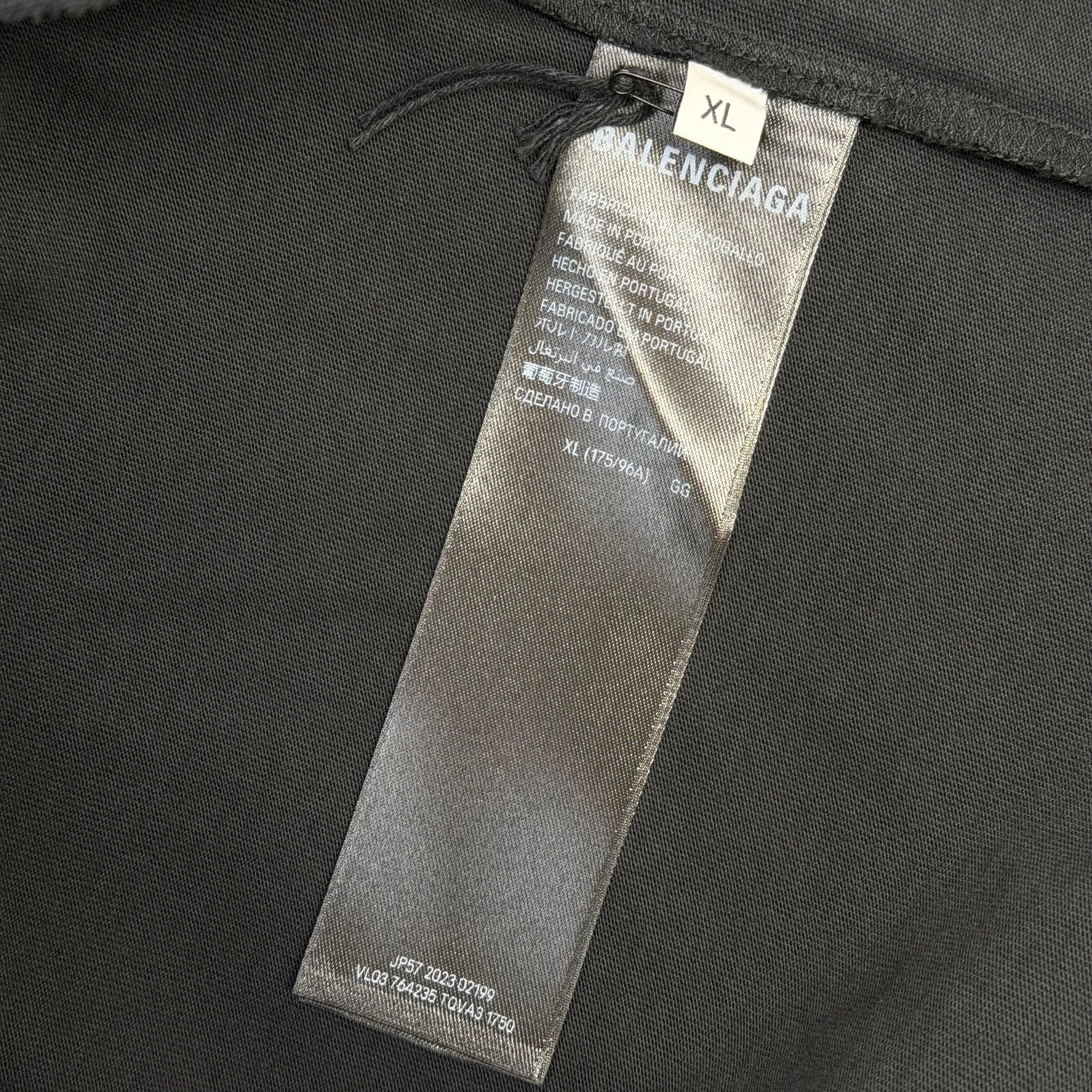 Balenciaga Stencil Type Tee XL