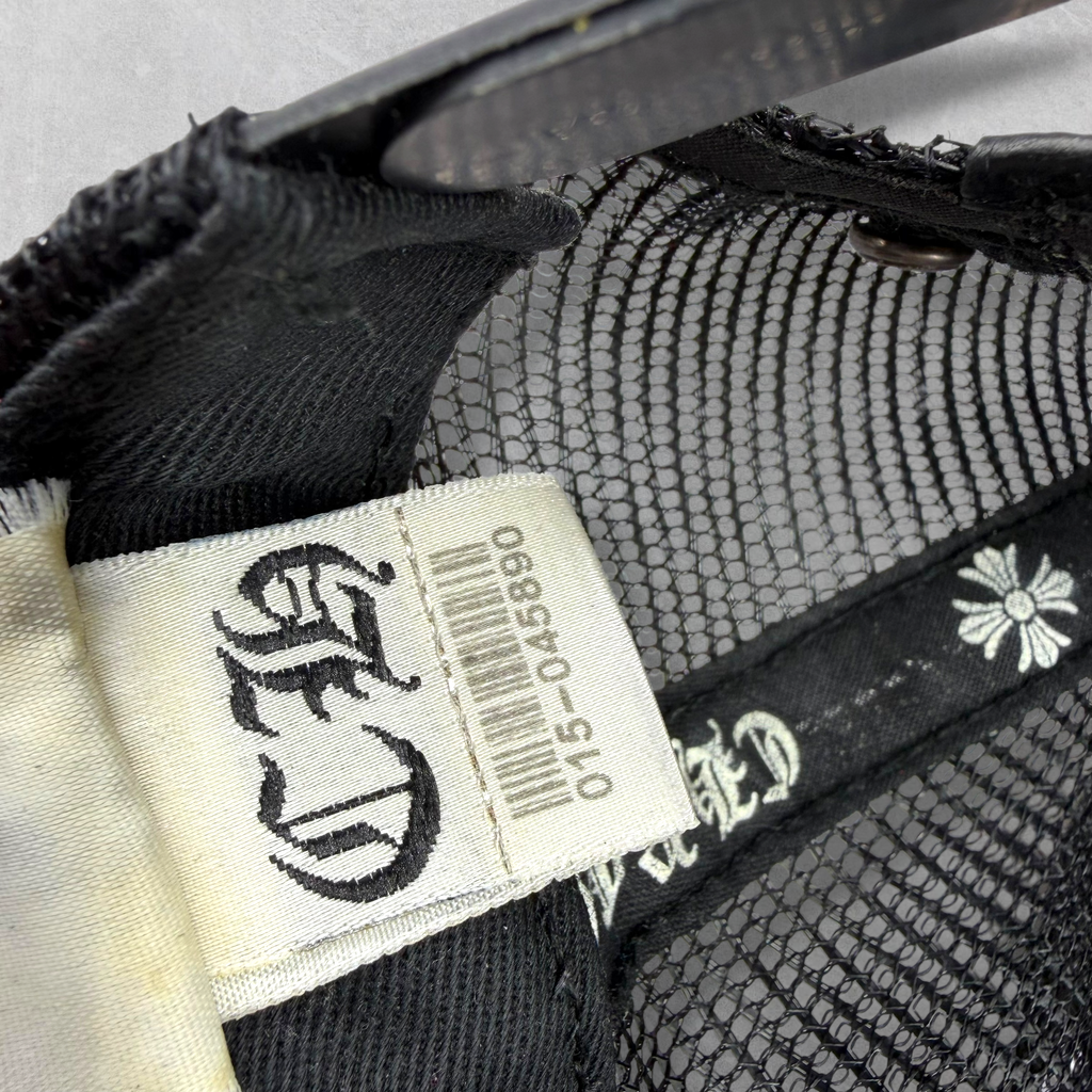 Chrome Hearts Plus Cross Horseshoe Leather Hat