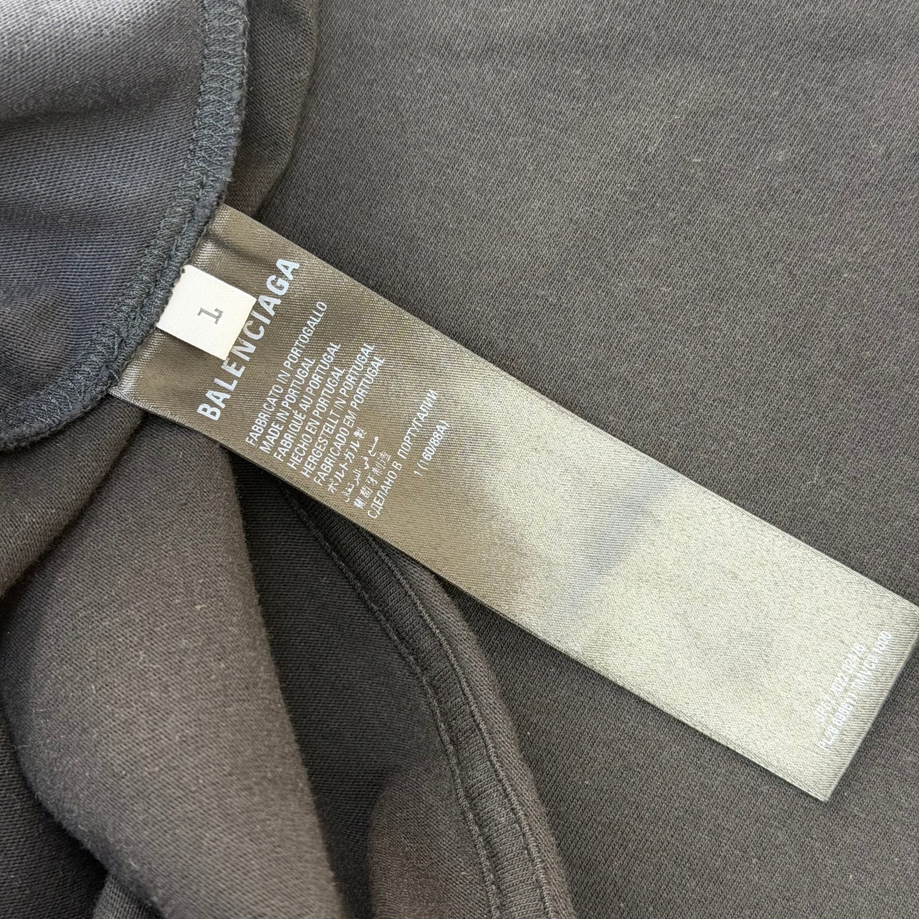 Balenciaga Upside Down Speed Hunters Tee L