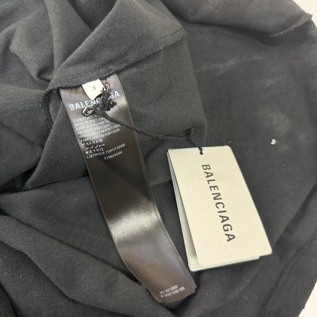 Balenciaga Oversized Skater Shirt Black 3 (XXL)