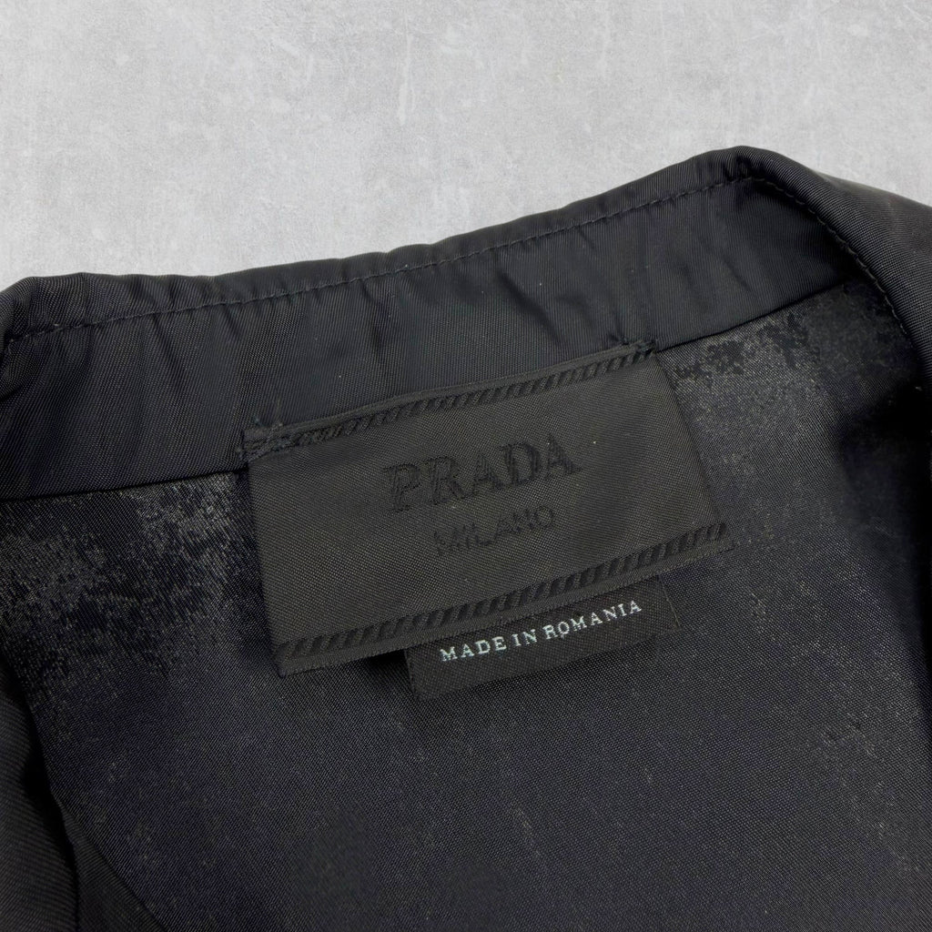 Prada Re-Nylon Short Sleeve Shirt Black S