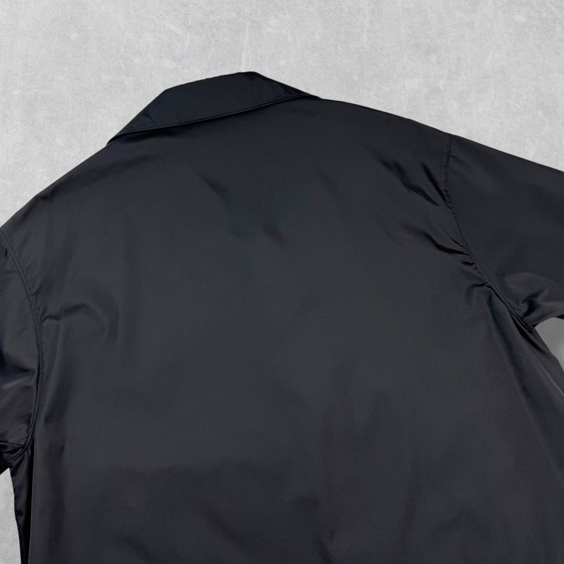 Prada Re-Nylon Short Sleeve Shirt Black S