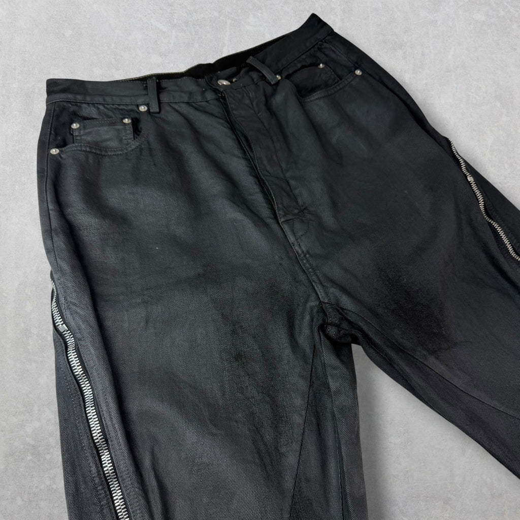 Rick Owens Lido Bolan Banana Flare Pants 32