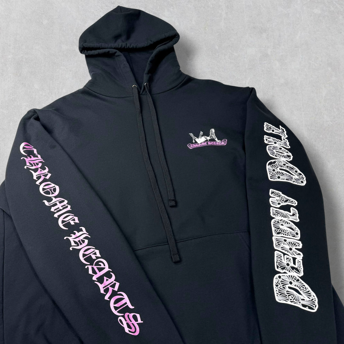 Chrome Hearts Deadly Doll Hoodie Black XL