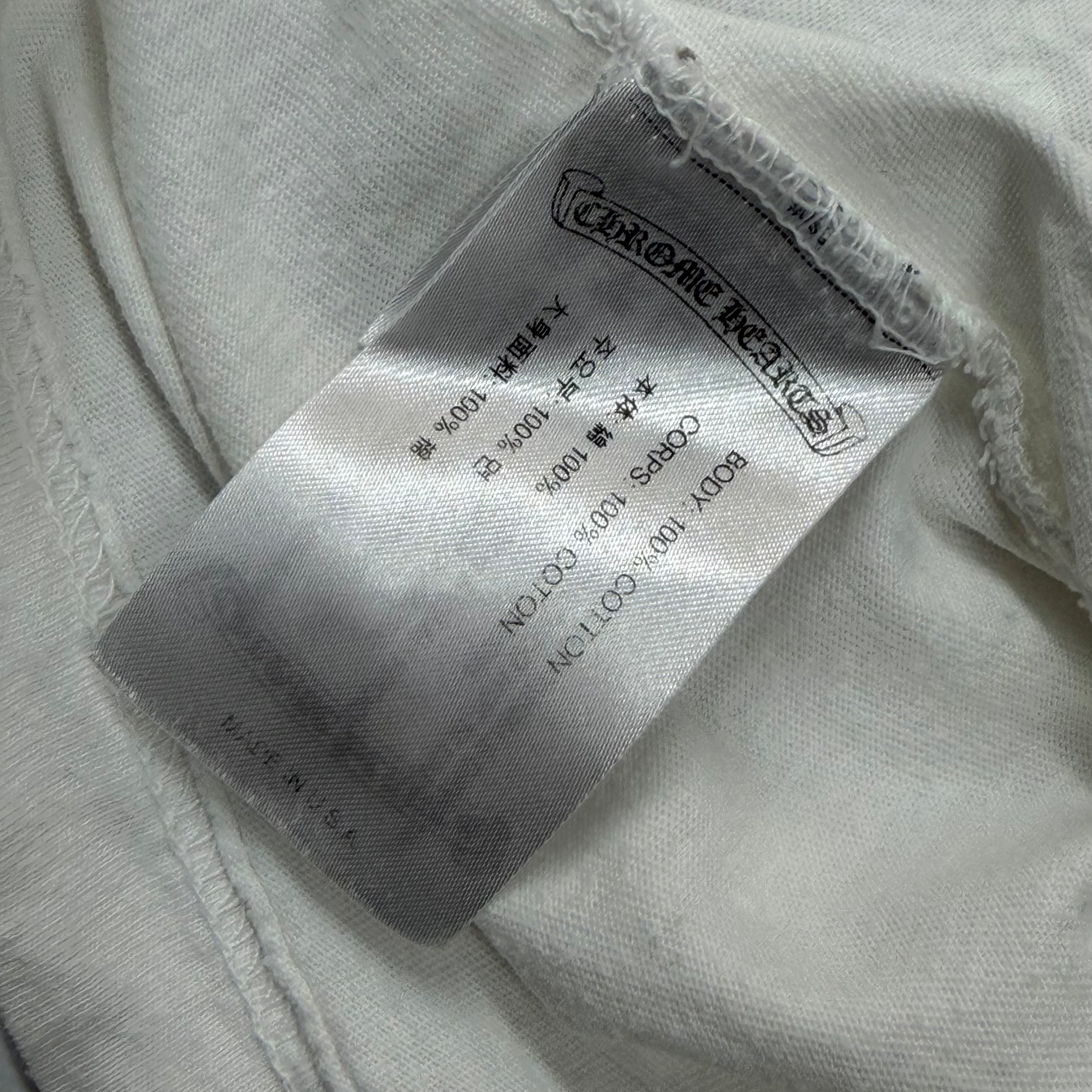 Chrome Hearts Multicolor Cross L/S Tee L