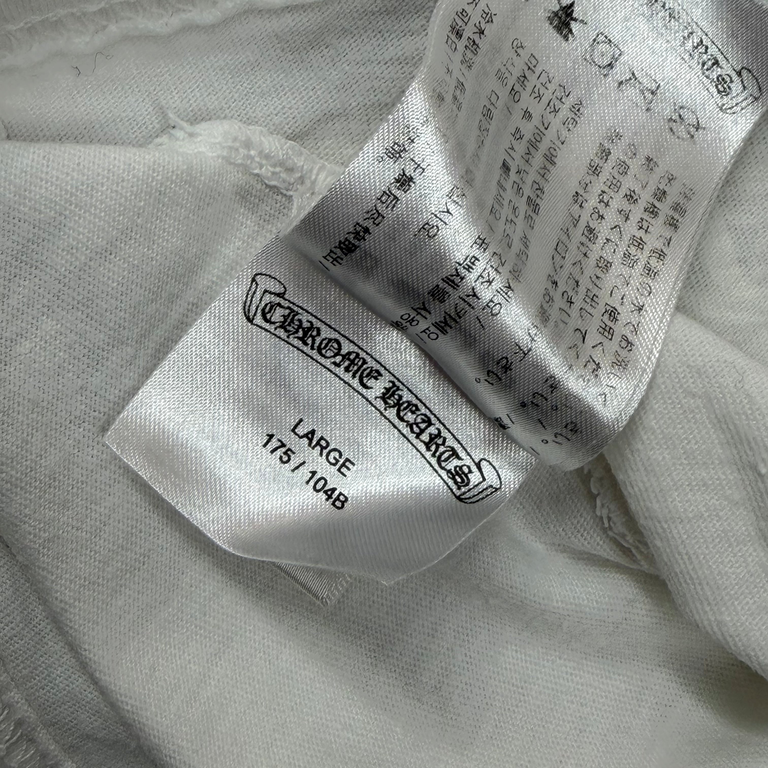 Chrome Hearts Multicolor Cross L/S Tee L