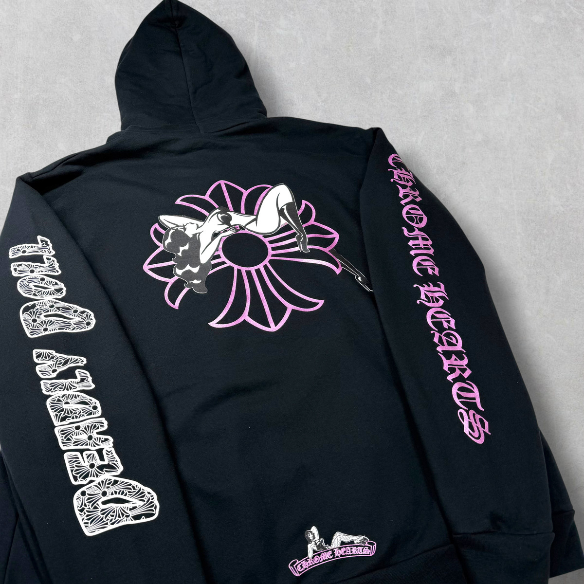 Chrome Hearts Deadly Doll Hoodie Black XL
