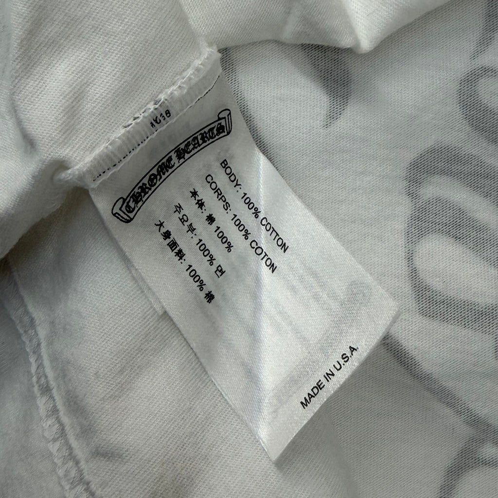 Chrome Hearts Las Vegas Exclusive Horseshoe Tee White L