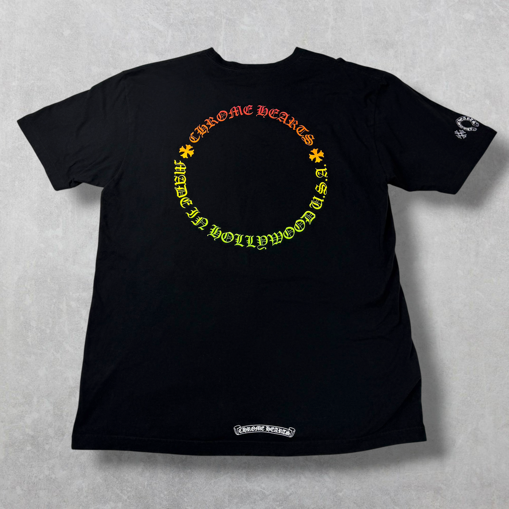 Chrome Hearts Made In Hollywood Gradient Logo Tee XL