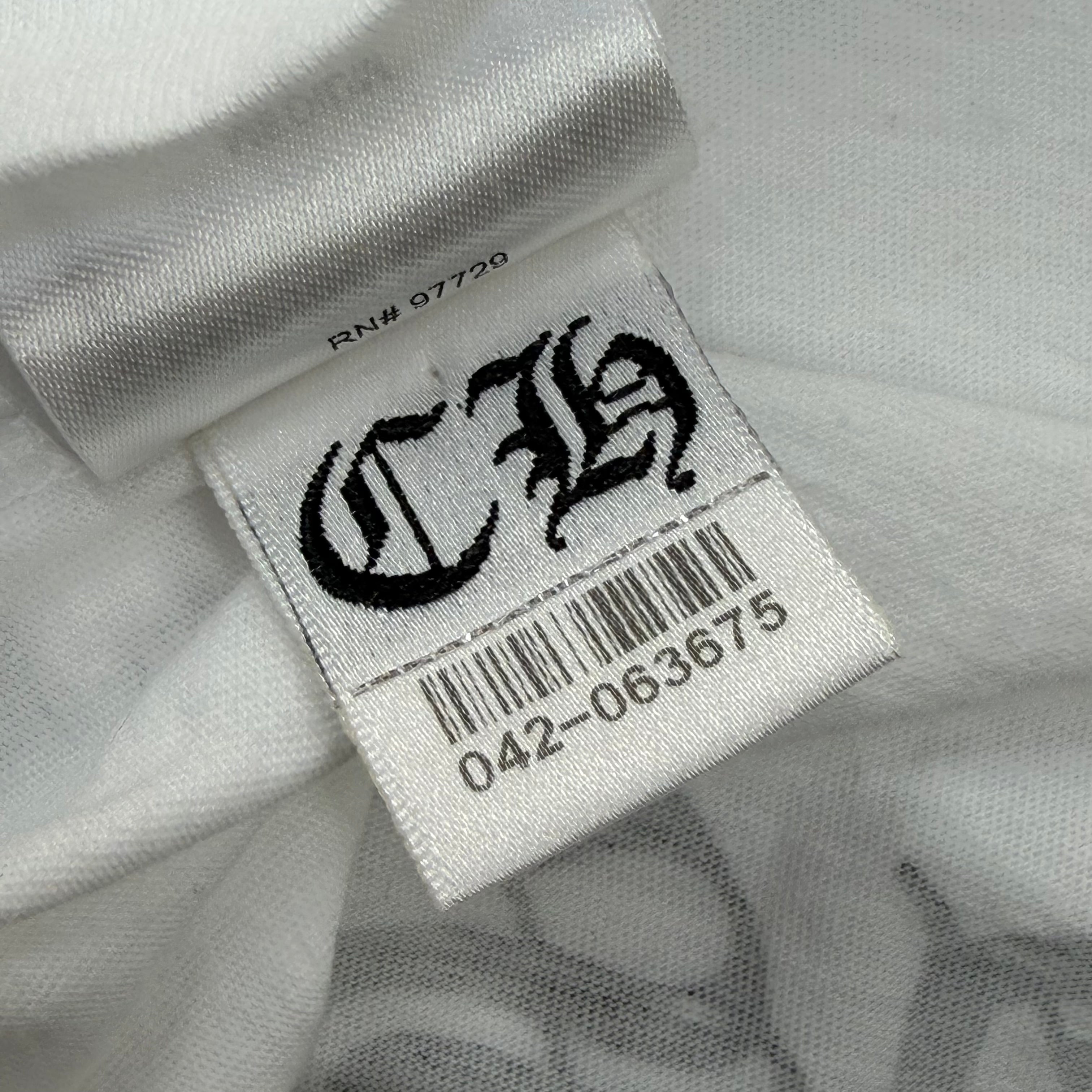 Chrome Hearts LV Exclusive Horseshoe Tee White M