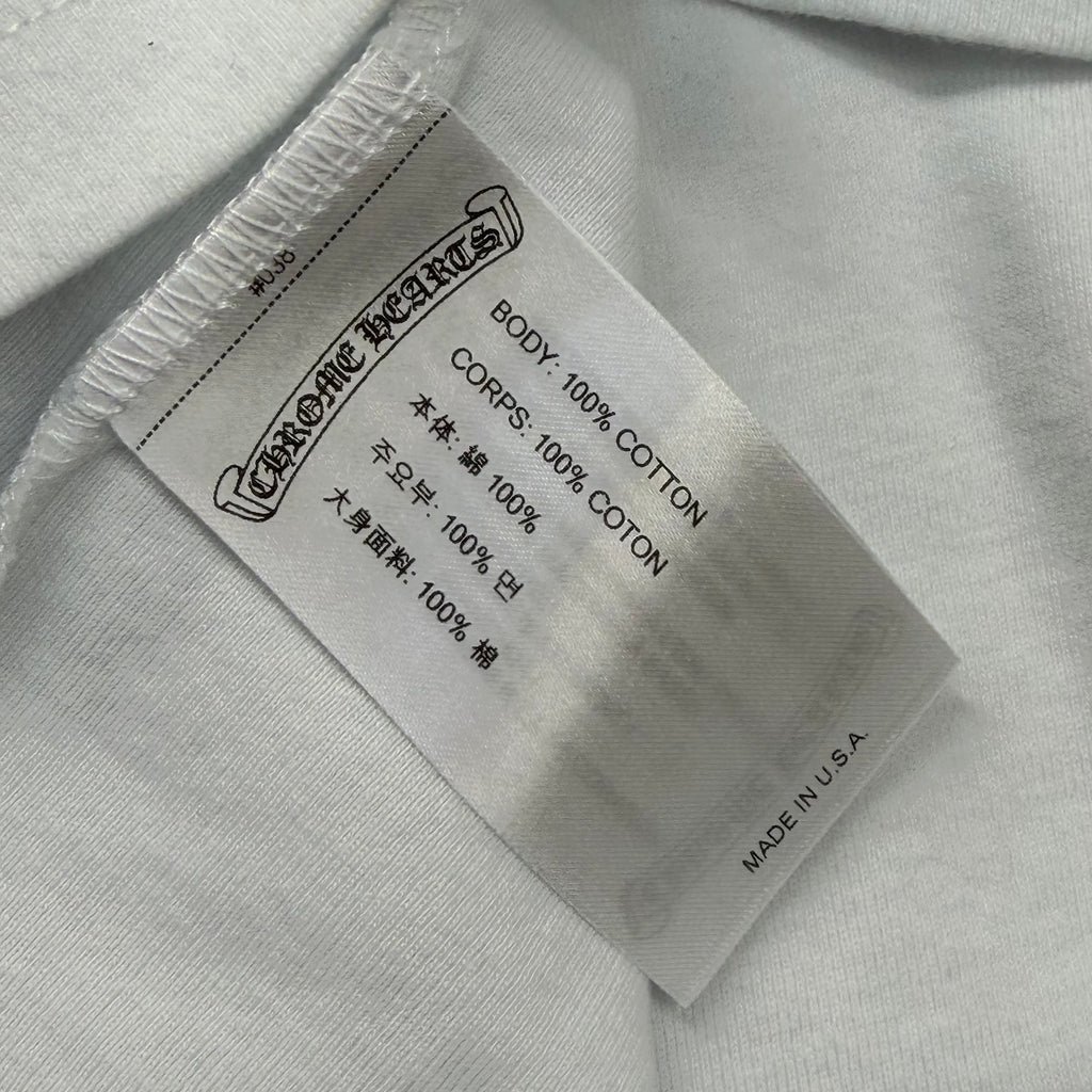 Chrome Hearts CH Blue Baseball Shirt XXL