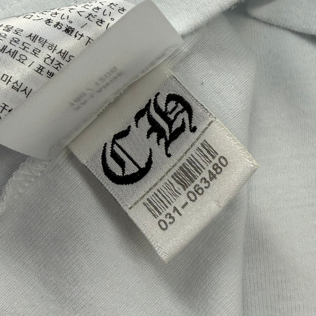 Chrome Hearts CH Blue Baseball Shirt XXL